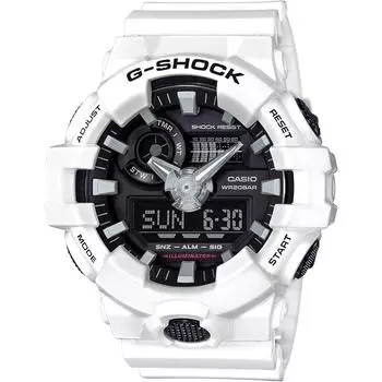 Часы Casio G-Shock GA-700-7AJF мужские белые белый