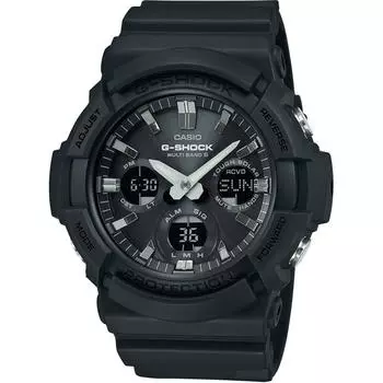 Часы CASIO G-SHOCK Radio Solar GAW-100B-1A Мужская модель Overseas