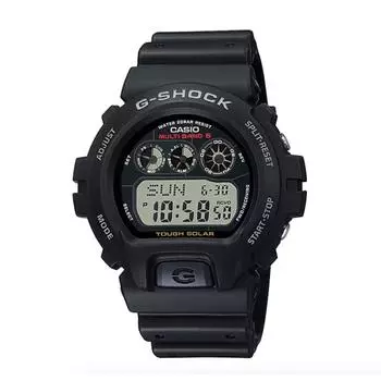 Часы Casio G-Shock Radio Solar GW-6900-1JF мужские черные чёрный