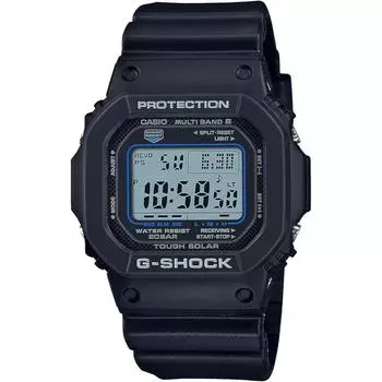 Часы Casio G-Shock Radio Solar Super Illuminator Тип (Светодиодный светильник высокой яркости) GW-M5610U-1CJF Мужской черный чёрный