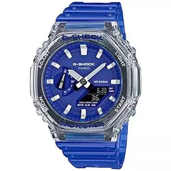 Часы CASIO G-SHOCK с карбоновым сердечником GA-2100HC-2AJF Мужские синие НОВИНКА