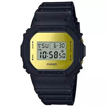 Часы CASIO G-SHOCK с металлическим зеркальным циферблатом DW-5600BBMB-1JF Мужские черные НОВЫЕ