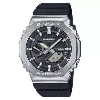 Часы Casio G-SHOCK Touch Solar Mobile Link с черным циферблатом и мировым временем GBM-2100-1A