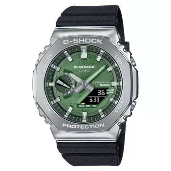Часы Casio G-SHOCK Touch Solar Mobile Link с черным циферблатом и мировым временем GBM-2100-1A3