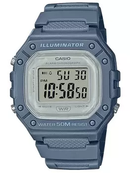 Часы Casio Коллекция Casio Blue [Casio] Коллекция. W-218HC-2AVEF