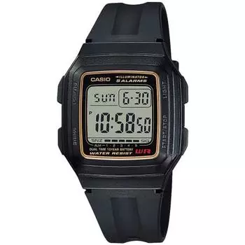 Часы Casio Коллекция Casio F-201WA-9AJH мужские черные