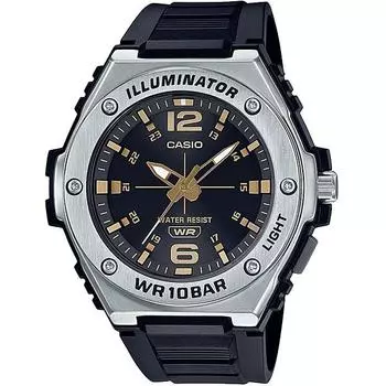 Часы CASIO MWA 100H 1A2JF стандартная модель мужские на резиновом ремешке