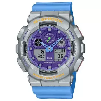 Часы CASIO Overseas Модель G-SHOCK GA-100EU-8A2 Мужские [Товар]