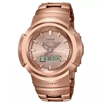 Часы CASIO радио солнечные зарубежная модель G-SHOCK AWM-500GD-4A мужские [предмет]