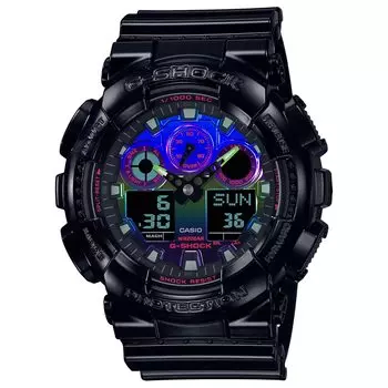 Часы CASIO Размер Overseas Модель G-SHOCK GA-100RGB-1A Мужские [Товар]
