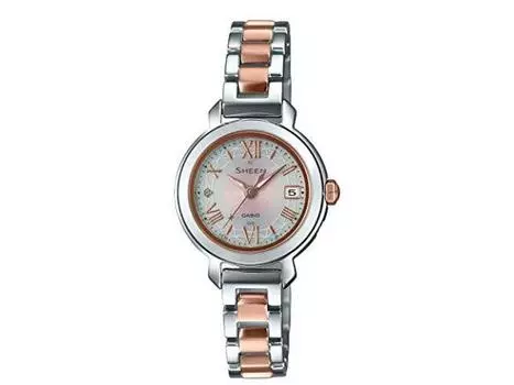 Часы CASIO SHEEN Radio Solar SHW-5300DSG-4AJF женские золотые из нержавеющей стали НОВИНКА