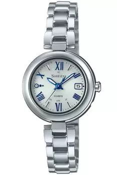 Часы Casio SHEEN Радиоуправляемая модель Titanium Series Silver SHW-7100TD-7AJF Женские серебряный