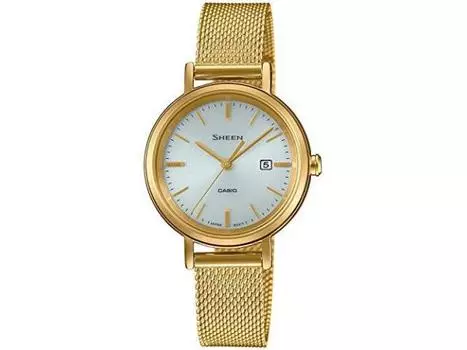 Часы CASIO SHEEN Solar SHS-D300GM-7AJF женские золотые из нержавеющей стали НОВИНКА