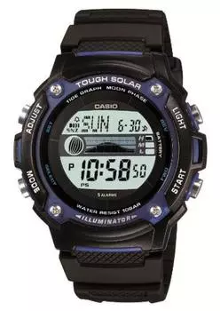 Часы Casio SPORTS GEAR черные мужские W-S210H-1AJF