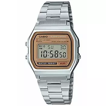 Часы CASIO Standard A-158WEA-9JF Silver, Gold НОВЫЕ из Японии