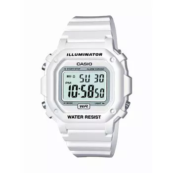 Часы CASIO Standard Digital White Overseas Model [Casio] F-108WHC-7B Мужские [Повторный импорт]