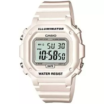 Часы CASIO Standard F-108WHC-7BJF белые цифровые Мужские НОВИНКИ из Японии