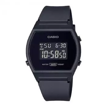 Часы Casio унисекс LW-204-1BEF черные ( 35 мм)
