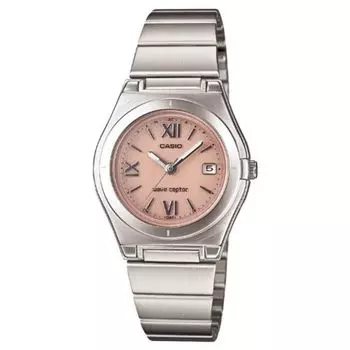 Часы CASIO WAVE CEPTOR Radio Solar LWQ-10DJ-4A1JF Silver Lady s NEW из Японии