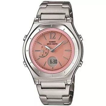 Часы CASIO Wave Septa Radio Solar LWA-M160D-4A1JF женские из нержавеющей стали НОВИНКА