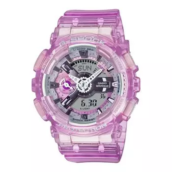 Часы CASIO женские, для мальчиков, размер Overseas, модель G-SHOCK GMA-S110VW-4A [Товар]