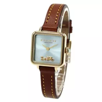 Часы CASS Square Leather Strap 14504231 [Coach] Женские [Товар]