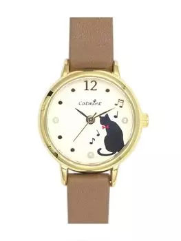 Часы catmint Cat Pearl Watch MOC Brown [Подписаться] H01421S-1 Женские коричневый