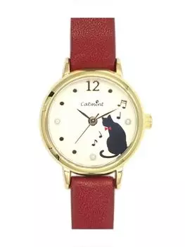 Часы Catmint Cat Pearl Watch RD Red [Подписаться] H01421S-1 Женские красный