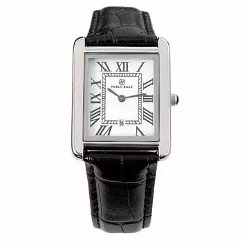 Часы Celluand с квадратным кожаным ремешком Tank Para