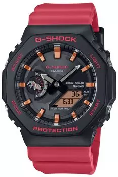 Часы Charles Darwin Foundation Collaboration Model Bluetooth, оснащенные прочным пластиком Solar Biomass Red [Casio] G-Shock [] GA-B2100CD-1A4JR Men s