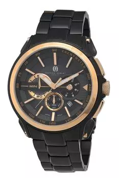 Часы Charles Paris Chronograph Date Black [Charles Hubert] Hubert, 4009-B Мужские чёрный