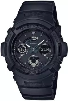 Часы черные [Casio] G-Shock AW-591BB-1AJF