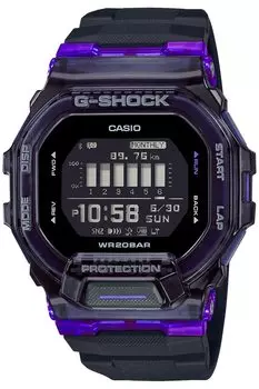 Часы черные [Casio] G-Shock []G-SQUAD GBD-200SM-1A6JF мужские