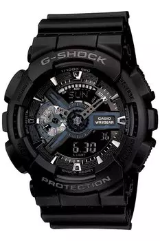 Часы черные [Casio] G-Shock [] GA-110-1BJF мужские