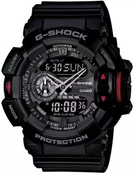 Часы черные [Casio] G-Shock GA-400-1BJF