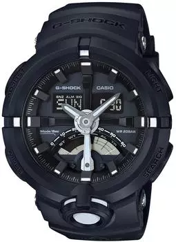 Часы черные [Casio] G-SHOCK GA-500-1AJF