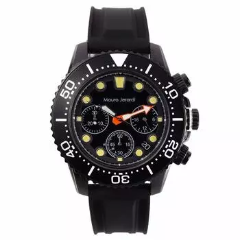 Часы черные [Mauro Gerardi] MJ065-3 мужские чёрный