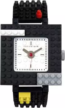 Часы черные [Nanoblock] NSQ-06