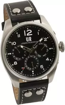 Часы черные [Urban Research] UR002-01 мужские