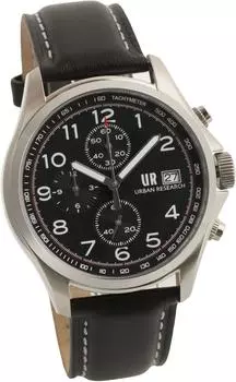 Часы черные [Urban Research] UR003-01 мужские