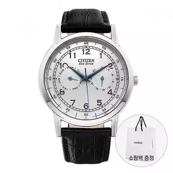 Часы Citizen Ao9000 06b Owl мужские кожаные AO9000-06B