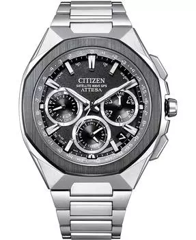 Часы Citizen ATTESA GPS Satellite Eco-Drive Super Titanium мужские CC4104-53E