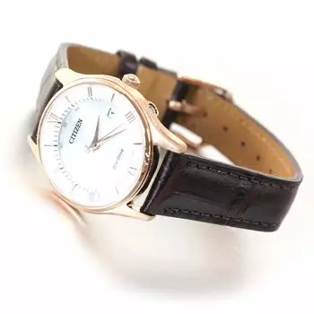 Часы Citizen Collection Simple Adjust Slim Eco-Drive с радиоконтролем, тип, мужские AS1062-08A