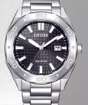 Часы CITIZEN Eco-Drive из нержавеющей стали BM7630-80E чёрный