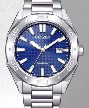 Часы CITIZEN Eco-Drive из нержавеющей стали BM7630-80L синий