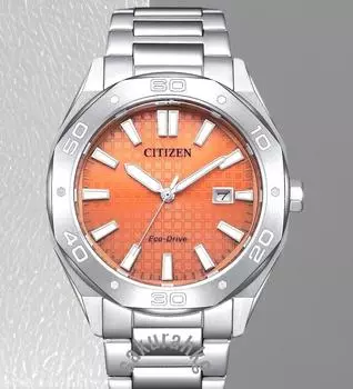 Часы CITIZEN Eco-Drive из нержавеющей стали BM7630-80Z оранжевый
