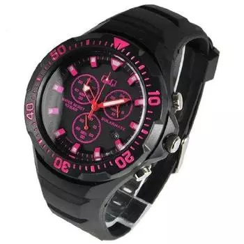 Часы CITIZEN H034-007 Solar Q&Q розовые