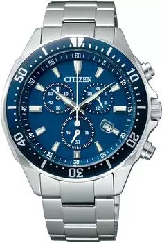 Часы CITIZEN Коллекция Citizen Коллекция Citizen Eco-Drive Eco-Drive Chronograph Diver Design VO10-6772F Мужские
