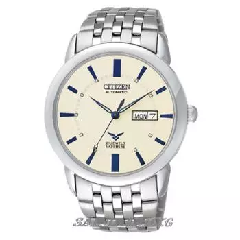 Часы Citizen Mechanical Collection Sapphire Made in Japan NH8260-50A бежевый