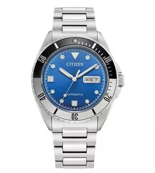 Часы CITIZEN с автоматическим механизмом из сапфирового стекла и нержавеющей стали NH7530-52M